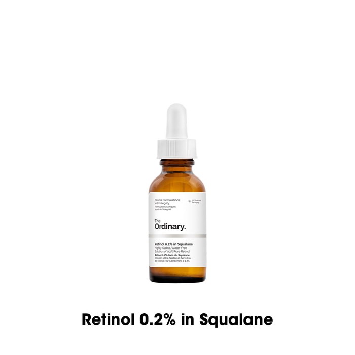 The ordinary retinol 0.2% in squalane 30ml  the ordinary original by XM MART