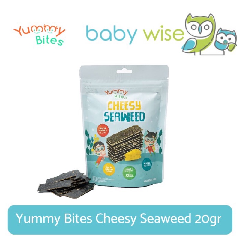 

Yummy Bites Cheese Seaweed 20gr