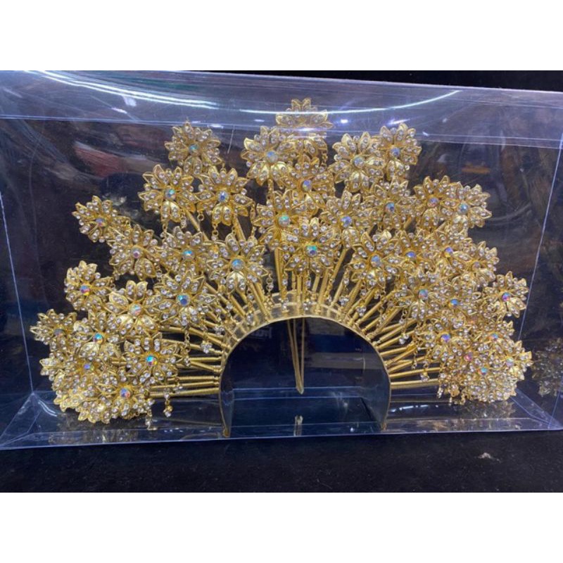 Bando Pengantin Bugis (45 Mentul)/ Bando Pengantin Melayu/Mahkota Pengantin Adat Bugis/Sunting Bugis