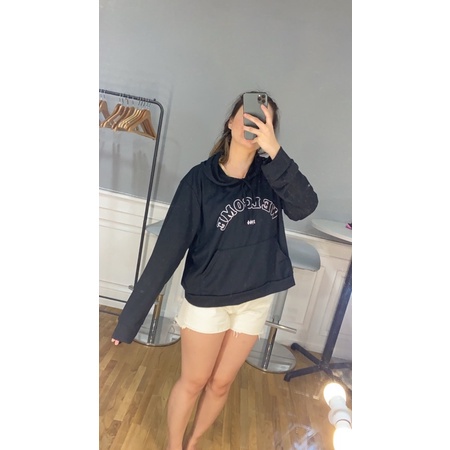 BEFAST - ZEC OOTD Wanita Sweater MARIEL / Sweater Oversize Welcome 1966 (LD 116, P 65)