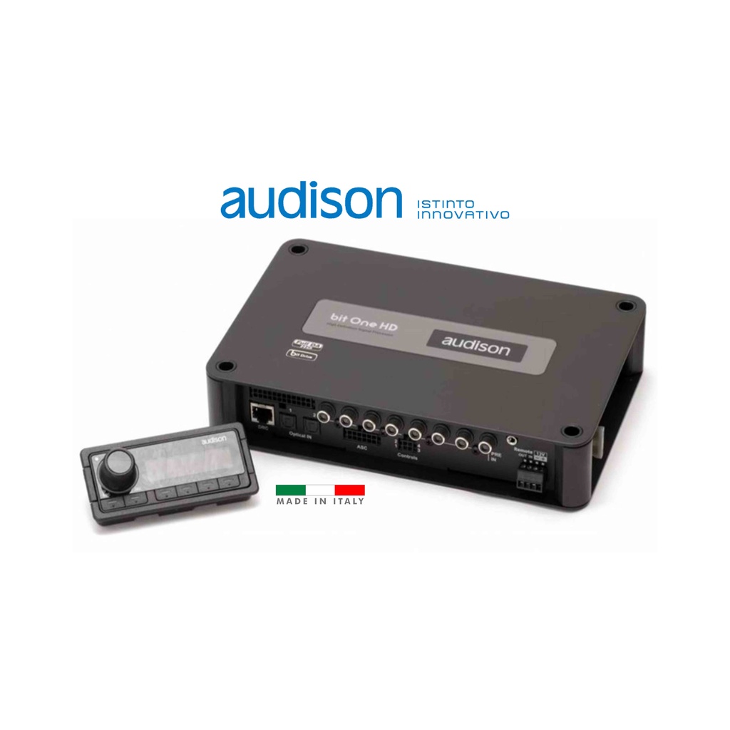 Audison Bit One HD Processor Audio Mobil Made in Italy