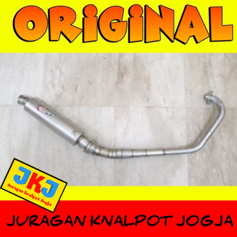Knalpot Creampie original Vixion OLD CP2 RD Stenlis