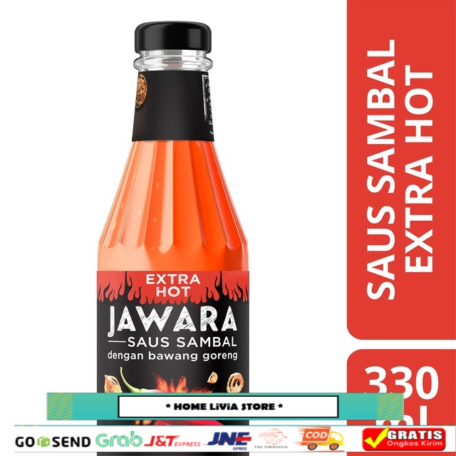 

Jawara Saus Sambal Extra Hot 330 ml