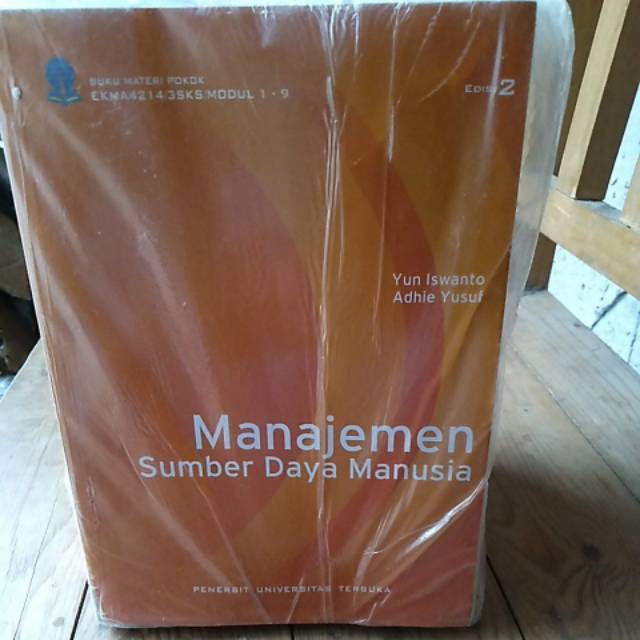 

Buku manajemen sumber daya manusia ORI