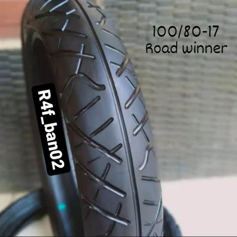 [KODE PRODUK F4] BAN DEPAN MOTOR,VERZA, VIXION, NINJA, R15, UKURAN 100/80 RING 17 TUBLESS