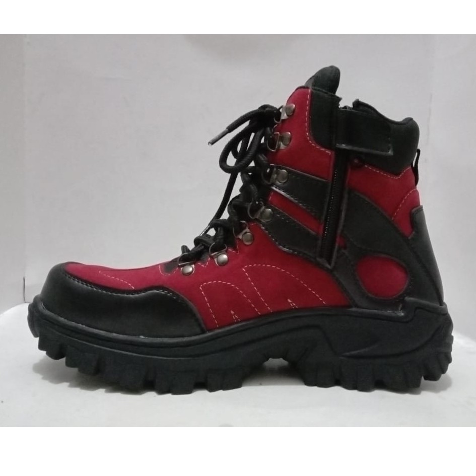 sepatu GUNUNG adventur botss safety 7INC