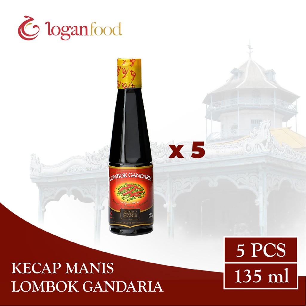 

Lombok Gandaria Paket Hemat Kecap Manis Botol PET 135 ml isi 5