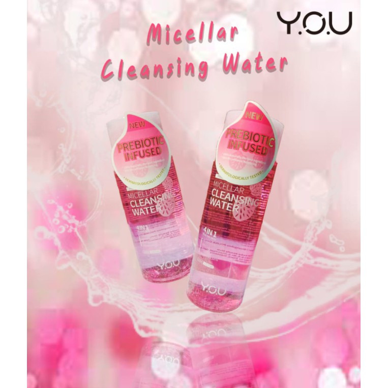 YOU Prebiotic Infused Micellar Cleansing Water