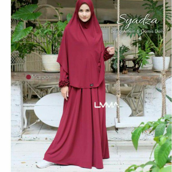 GAMIS SYADZA (GAMIS SYARI) BY UMMA SYARI-3