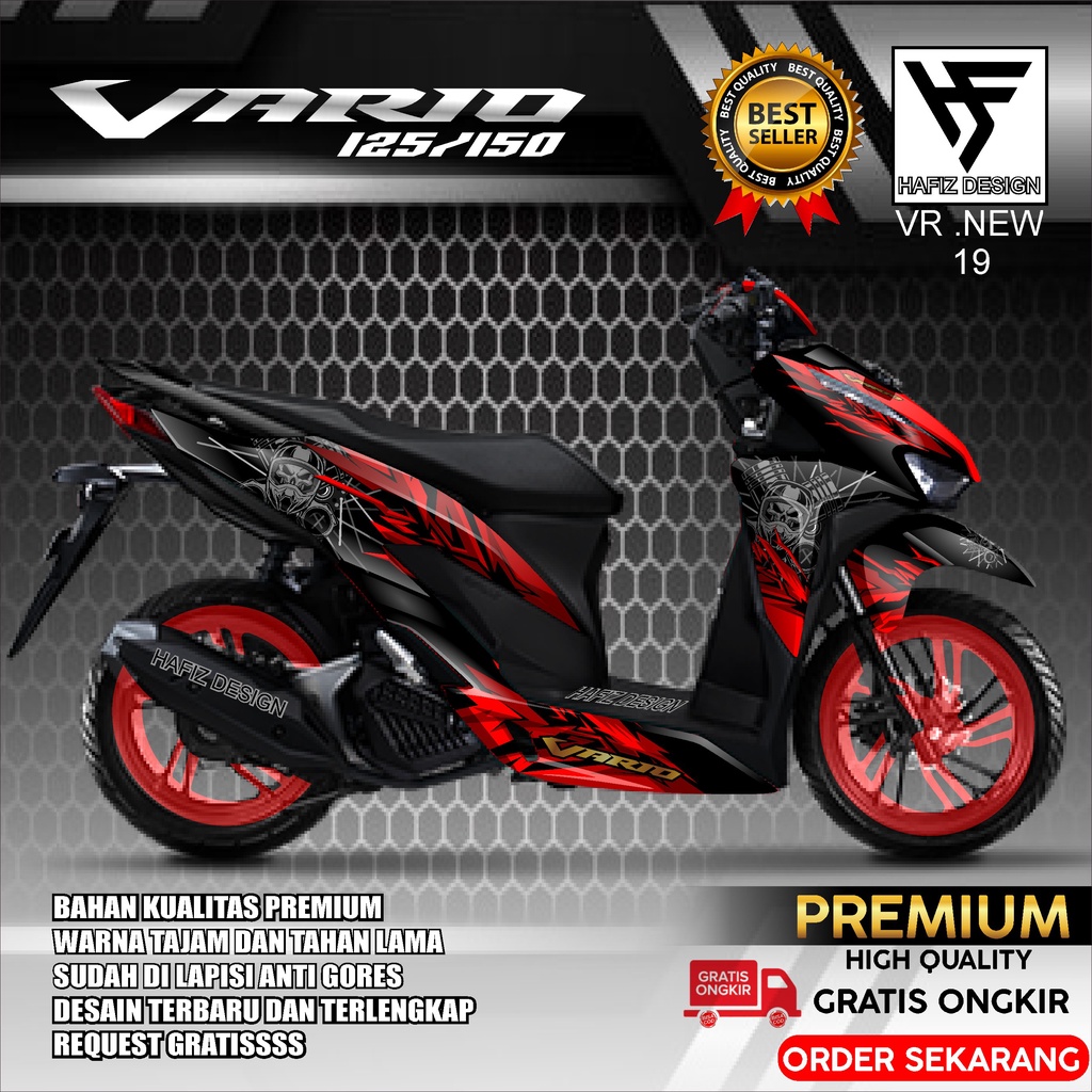Jual Stiker Vario 125 Full Body Harga Terbaik Februari 2022 Shopee Indonesia