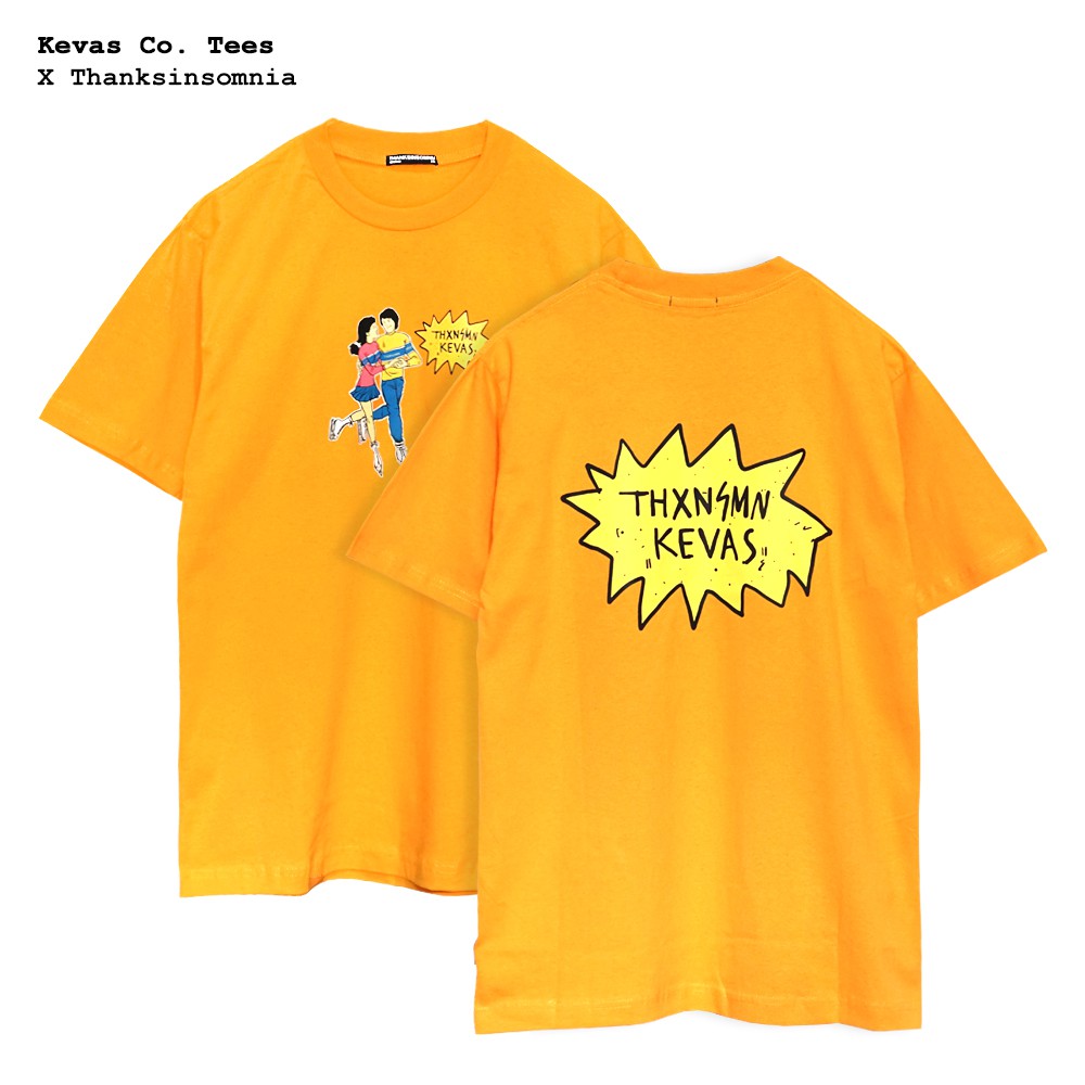 Memoire Tees - Mustard Thanksinsomnia X Kevas Co