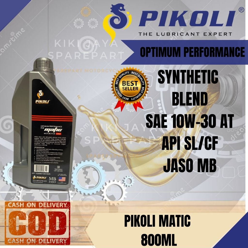 OLI OIL PIKOLI MATIC SYTHETC BLEND JASO MB 0.8L PIKOLI MATIC ORIGINAL