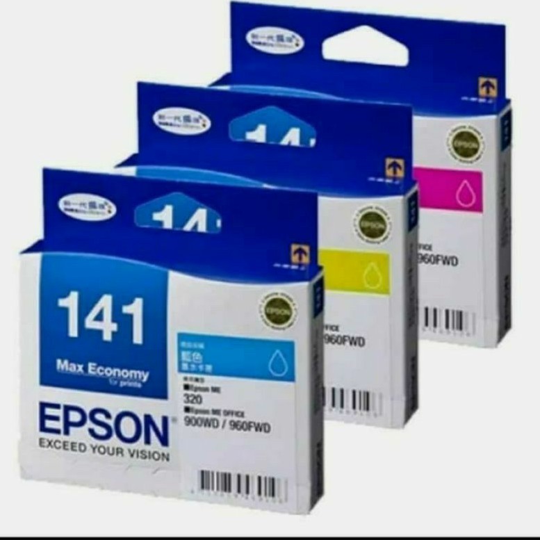 Tinta Epson 141 Color (C/M/Y) Original