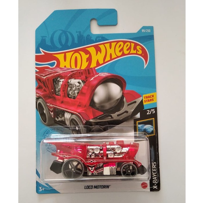 Diecast Hot Wheels LOCO MOTORIN Merah HW Hotwheels Lokomotif Kereta Api Mobil Mainan Anak