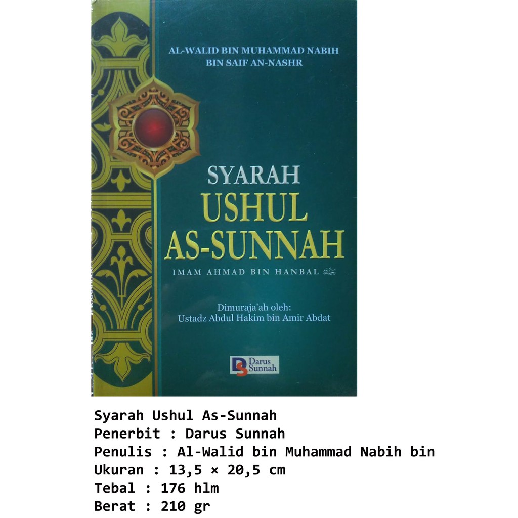 Buku Syarah Ushul As-Sunnah Imam Ahmad bin Hambal