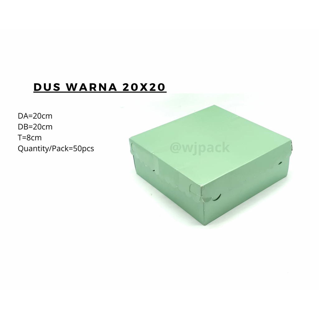 

DUS HIJAU TOSKA ISI 50PCS