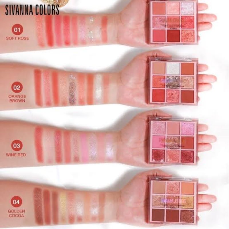 Sivanna Fall In Love Eyeshadow Palette #HF631