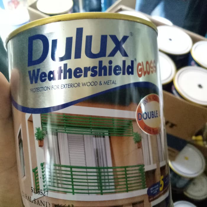 

Cat Minyak Dulux Weathershield Gloss Warna Standard (1 Liter)