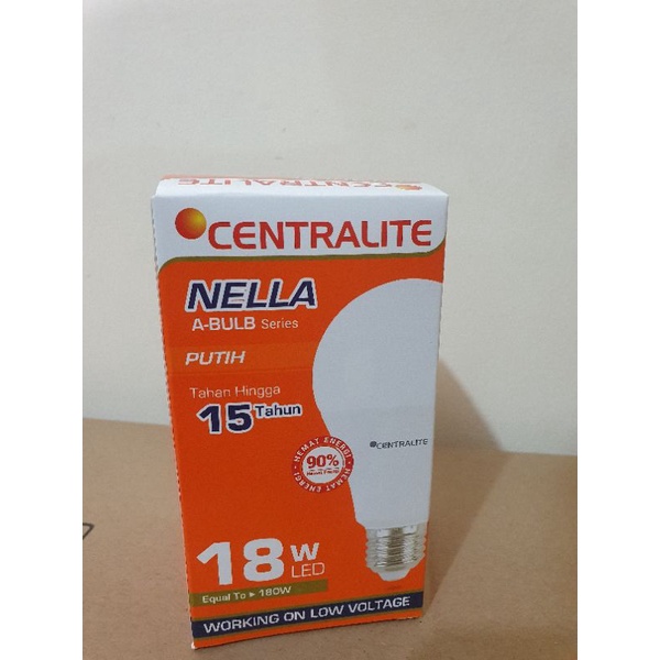 Lampu CENTRALITE LED Bulb 18W 6500K (putih)