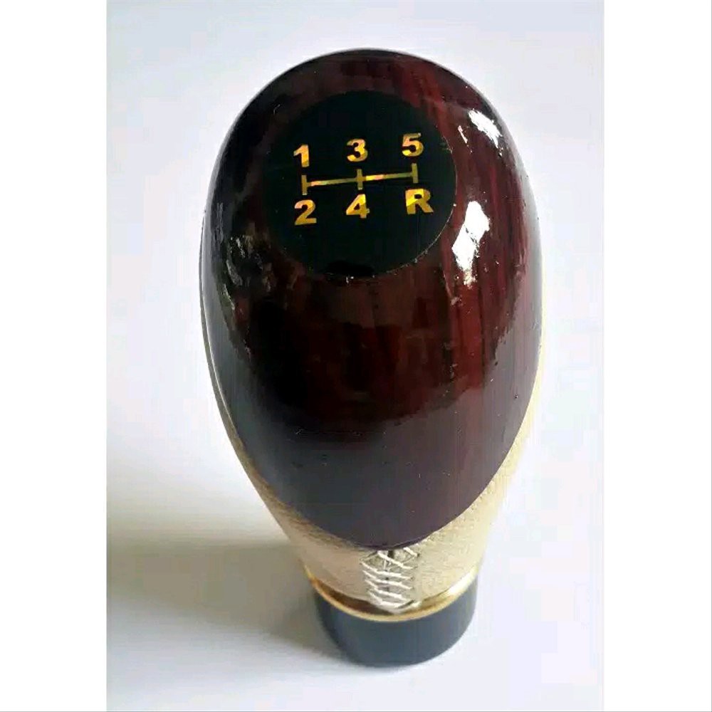 gear knop shift knob gigi persneling mobil manual warna cream kayu plus angka