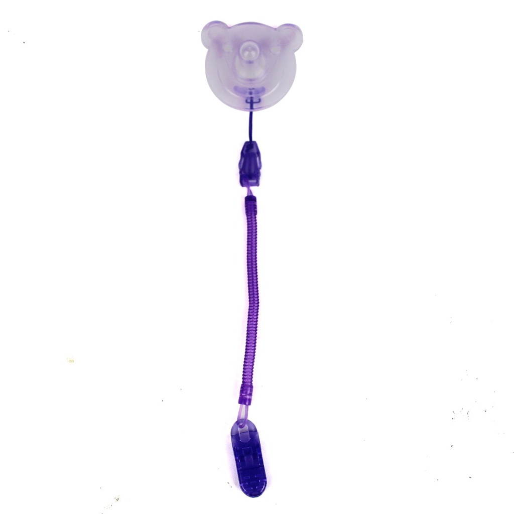 Momihomi Dot Empeng Bayi Set Dengan Tali Pacifier teether BPA Free feeder TOP baby aman lembut silikon Food grade Empeng Bayi Dengan Rantai Dan Kotak-Biru