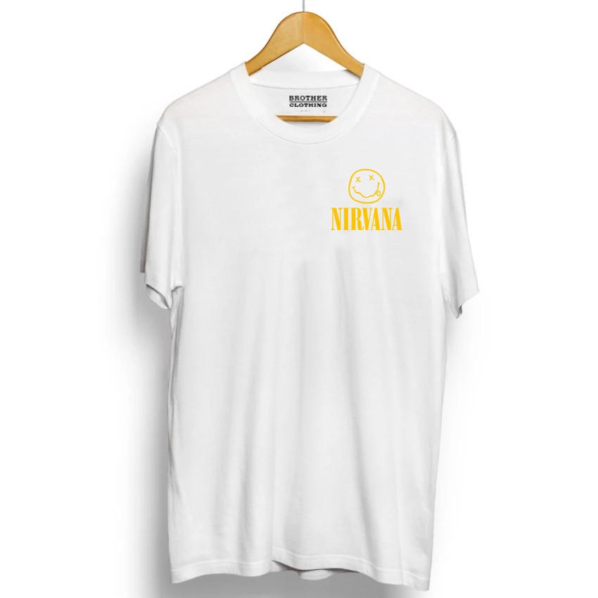 Kaos Distro Nirvana Little Yellow - Abu Misty Premium