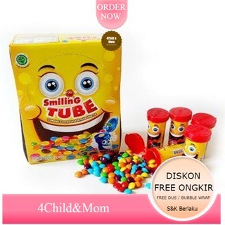 

Coklat Smiling Tube Snack Cemilan Makanan Ringan 240gr