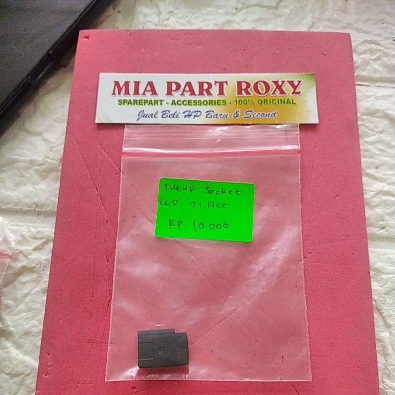 tutup socket lcd samsung j1 ace original