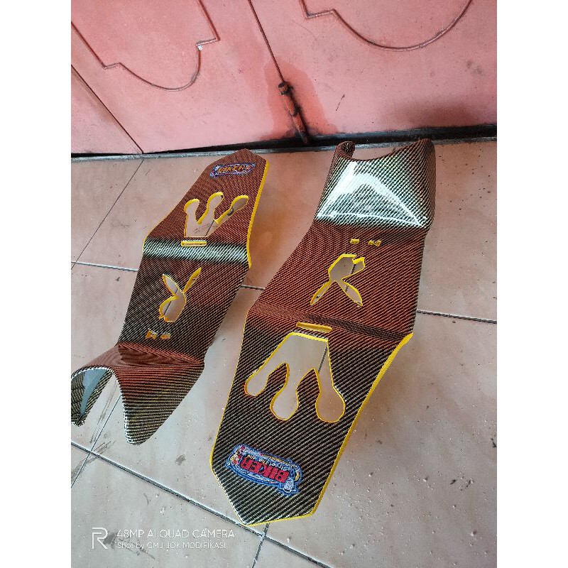 JOK VIXION NEW MODIF - JOK OLD BODI NEW VIXION KARBON MODIFIKASI LUBANG