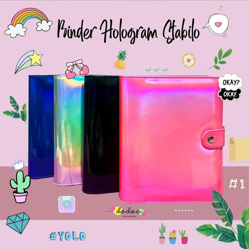 

BINDER HOLOGRAM STABILO A5/B5 by Dodoo