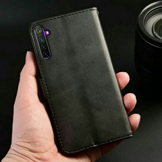 Realme 6 Pro Flip Cover Case Leather Wallet Sarung Realme 6 Pro