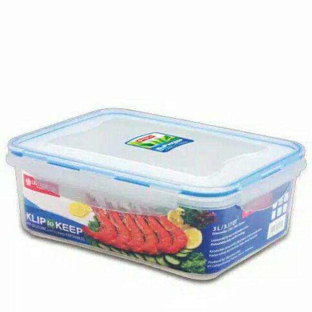 Kotak Makan / Tempat Makan Lion Star Klip To Keep 1301 (950 Ml)