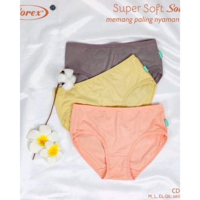 CELANA DALAM WANITA / CD MERK SOREX