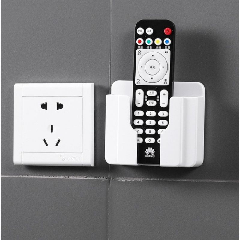 [COD] Holder HP Tempel Dinding Karakter Serbaguna Phone Holder Tempat Remot TV AC Gantungan Serbaguna Tempel Dinding Rak HP