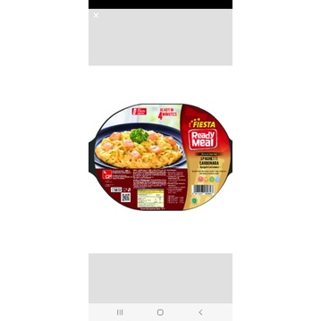 

fiesta spagetti carbonara 320g