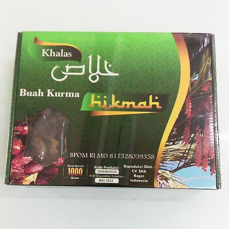 

kurma hikmah 1000 gr