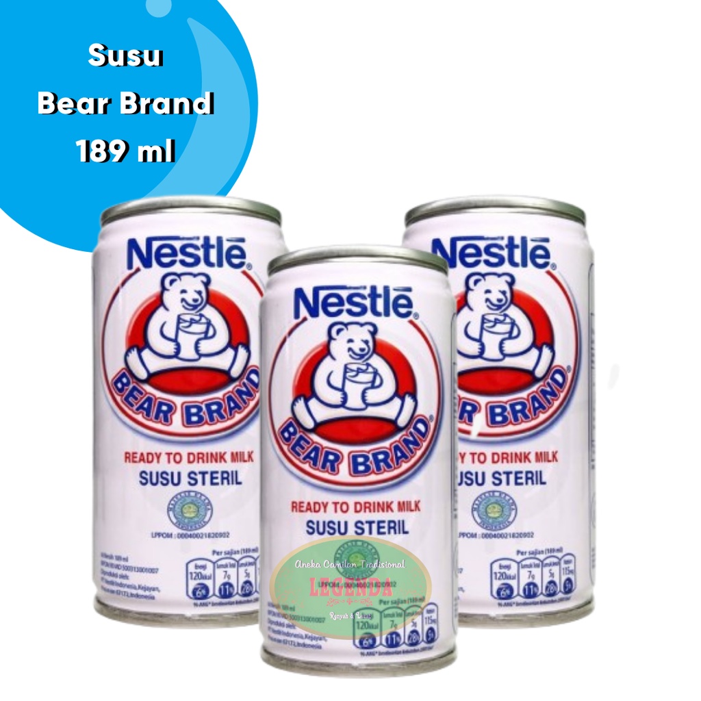 

Bear Brand 189ml susu beruang