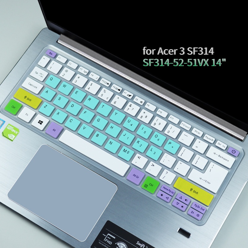 Film Pelindung Keyboard Laptop Bahan Silikon Anti Debu Untuk Acer 3 SF314 SF314-52 - 51VX 14 aspire 3 a314-22-r6f4 14 &quot;