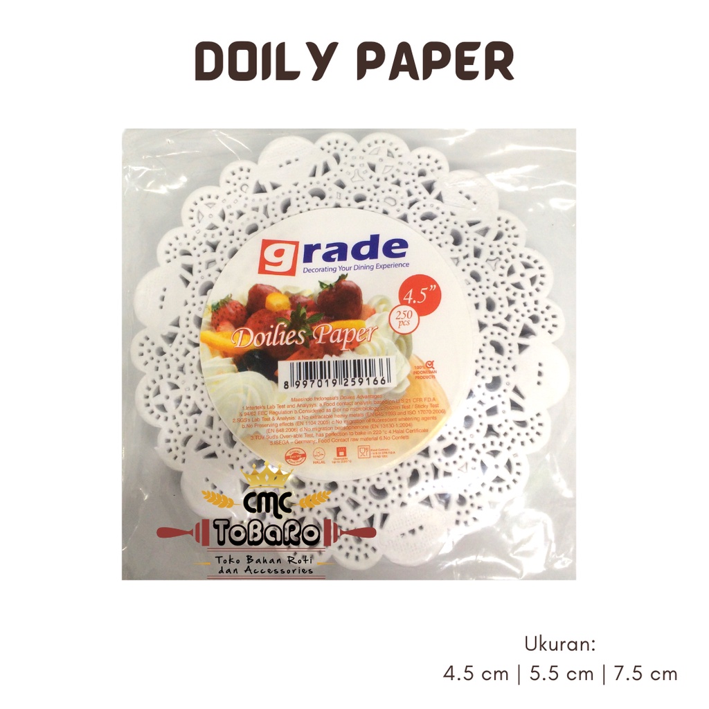 Kertas Doilies | Kertas Alas | Kertas Renda | Kertas Doileys | Alas Kue | Doilies Paper | Paper Doil