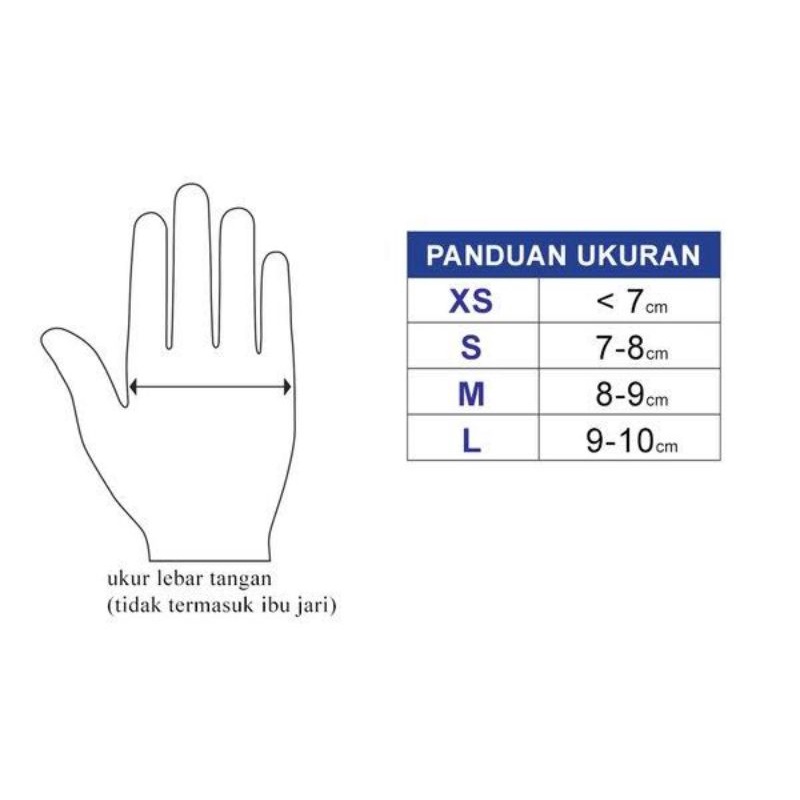 Sarung Tangan Latex Safeglove Handscoon gloves original/sarung tangan karet