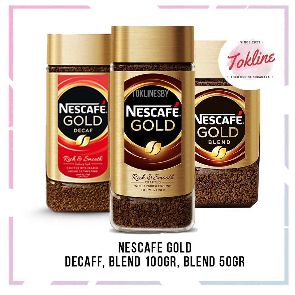 

NESCAFE DECAFF GOLD - GOLD BLEND JAR