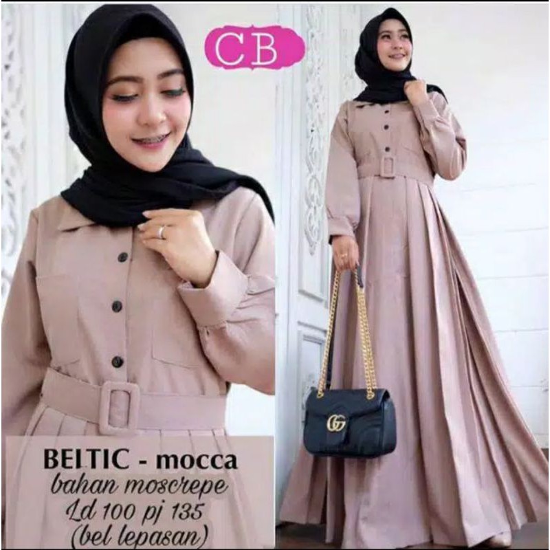 Gamis Terbaru / Beltic Dress / Dress Terbaru / Gamis Muslim / Dress Kondangan / gamis Dres termurah