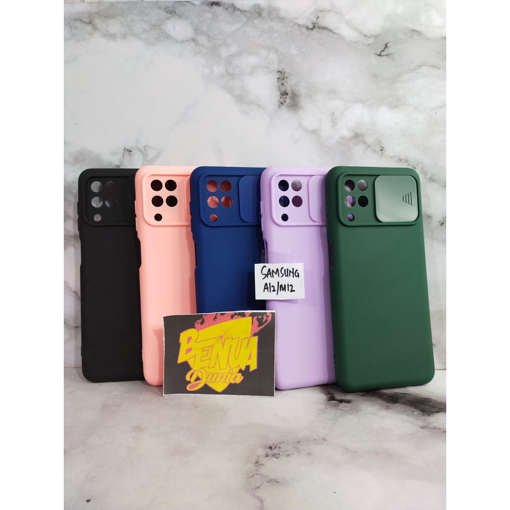 CASE SAMSUNG A52 5G / CASE SLIDE MACARON PELINDUNG KAMERA SAMSUNG A52 5G - BENUA DUNIA