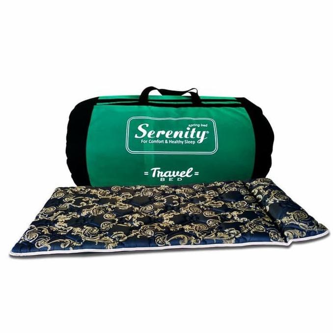 KASUR LIPAT SERENITY KASUR GULUNG TRAVEL BAG KASUR PIKNIK KASUR LANTAI always ready