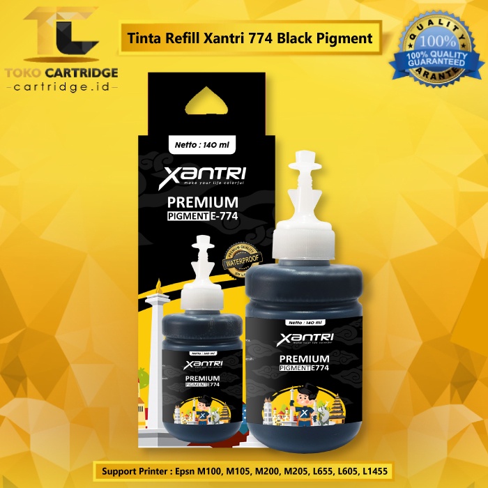 Tinta Refill Compatible 774 T7741 Black Pigment Ink 140ml
