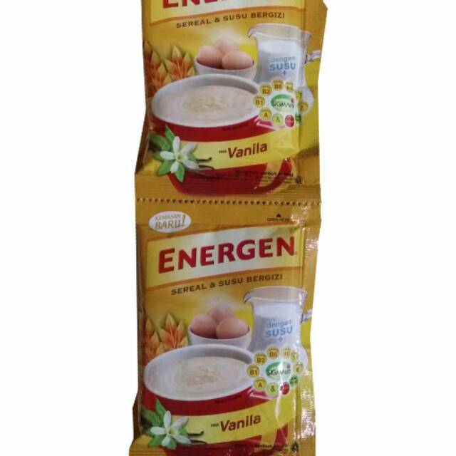 

Energen Rasa Vanilla / Coklat (Sereal) - 1 Gtg