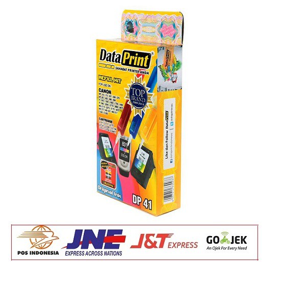 Refill Kit Data Print Dp-41 Untuk Canon 3 COLOR Cartridge