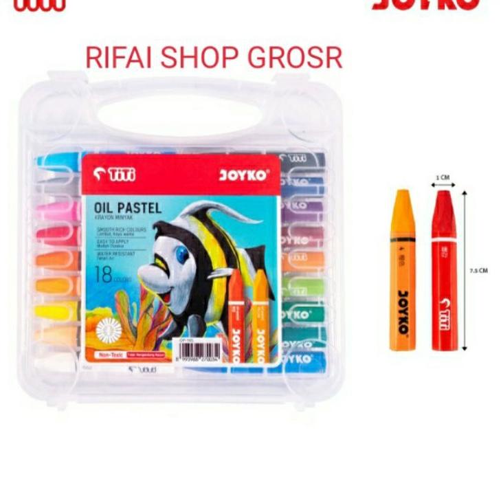 

Dapatkan Segera ✰ KERAYON SET TITI-JOYKO 18 WARNA( ORIGINAL)***