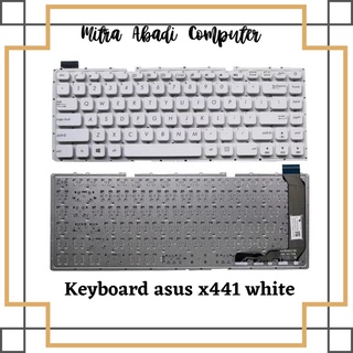 keyboard asus X441 putih X441B X441BA X441S X441SA X441M X441MA X441N X441NA X441U X441UA X441UB