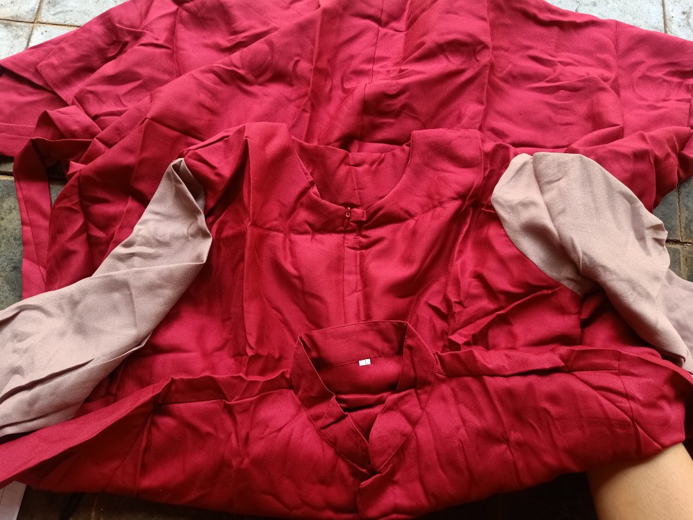 New Gamis Couple Termurah !!! Couple  Kirana Gamis Sari Batik Sumberurip